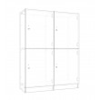 Lockers 4 Doors - Bank of 2 x high & 2 x Wide